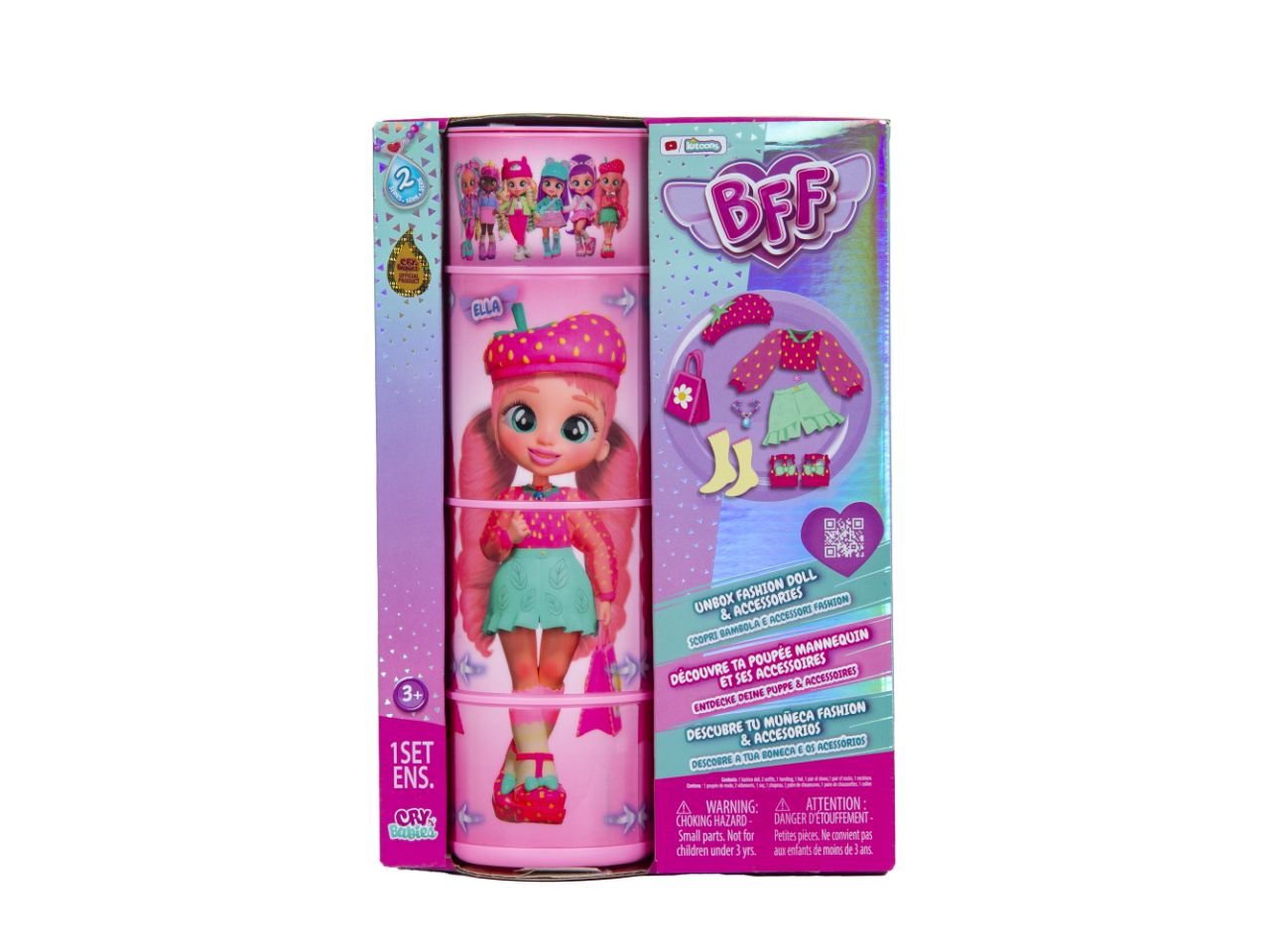 Bff By Cry Babies Ella Series 2 Bambola Fashion Collezionabile - IMC Toys