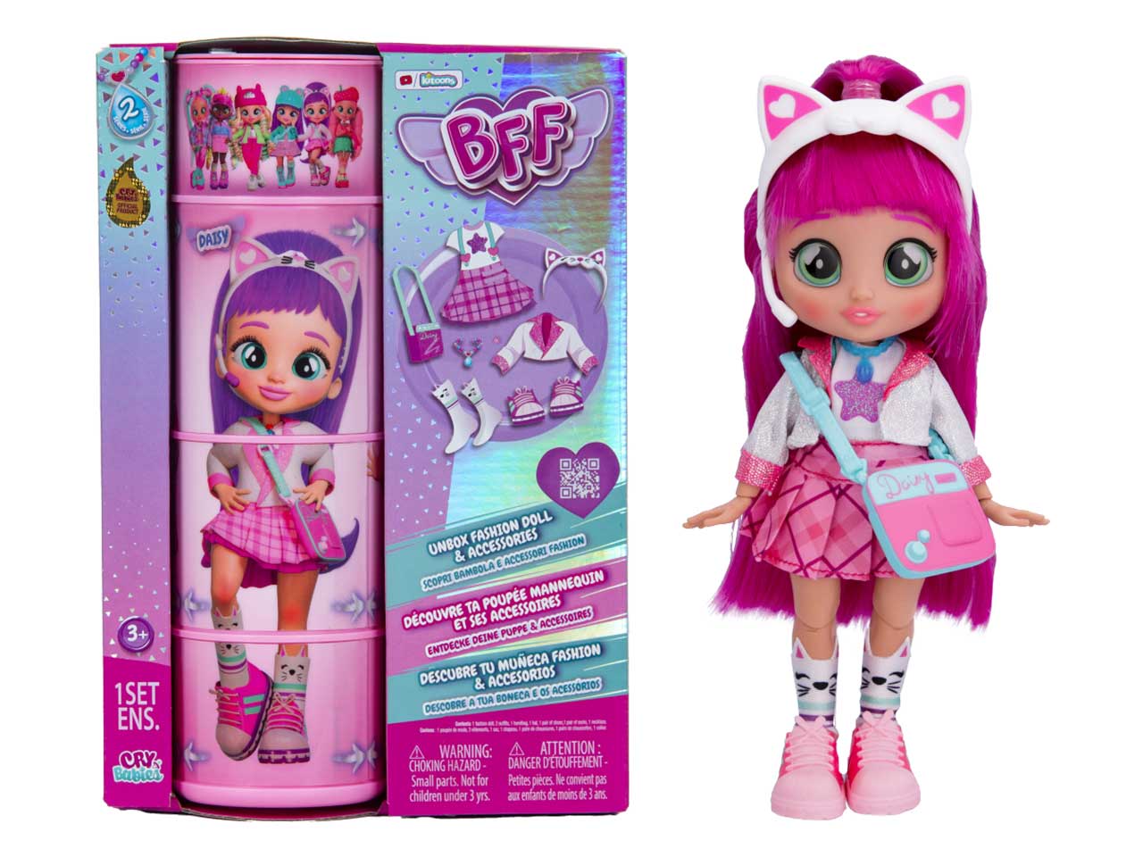 Bff By Cry Babies Daisy Series 2 Bambola Fashion Collezionabile - IMC Toys