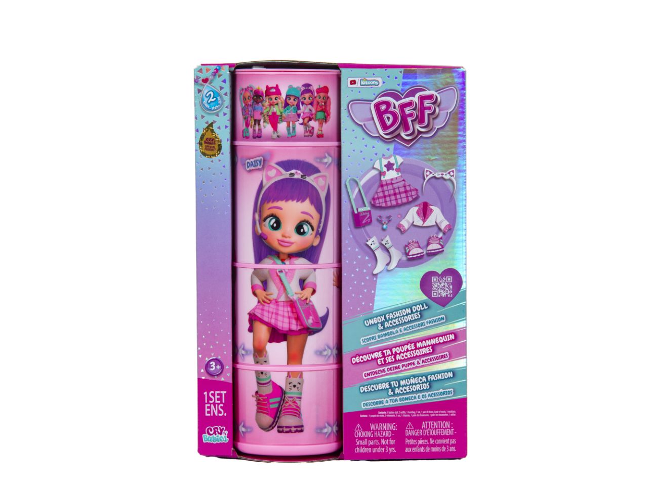 Bff By Cry Babies Daisy Series 2 Bambola Fashion Collezionabile - IMC Toys