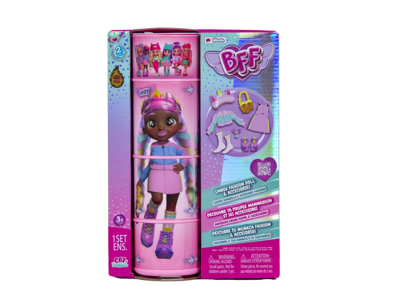 Bff By Cry Babies Jassy Series 2 Bambola Fashion Collezionabile - IMC Toys