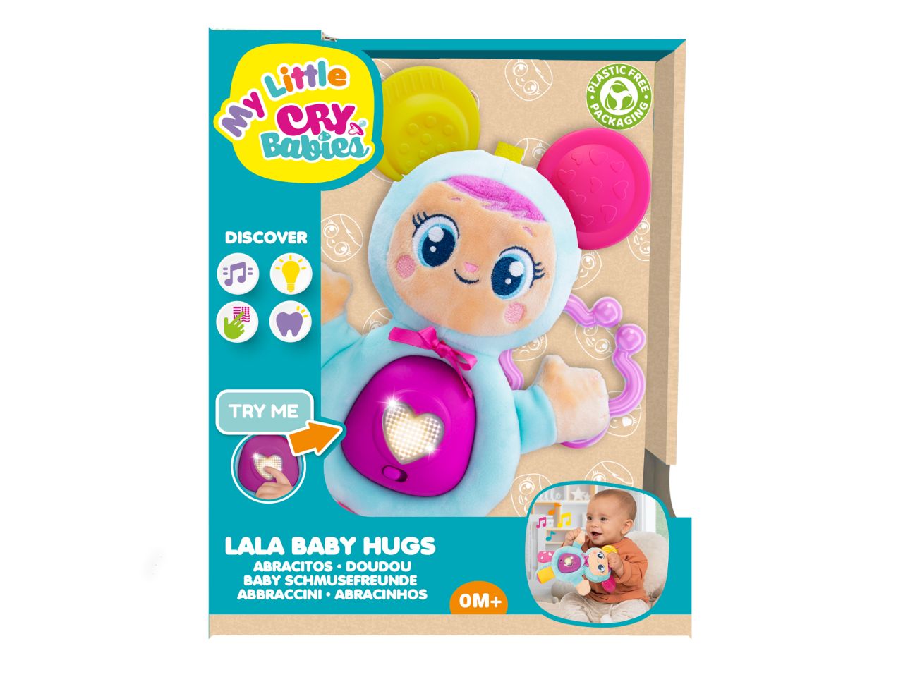 My little cry babies lolo o lala baby abbracci - IMC Toys