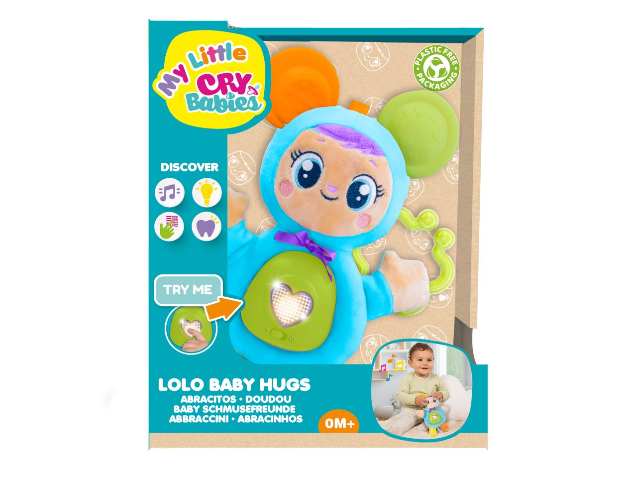 My little cry babies lolo o lala baby abbracci - IMC Toys