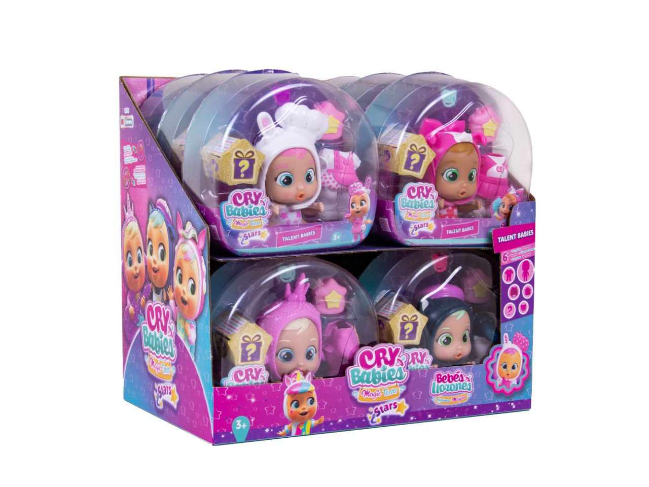 Cry Babies Magic Tears Stars Bambola Collezionabile 8 Dolls Assortite - IMC Toys