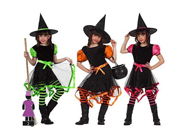 Costume strega tg.5-6 anni 70029
