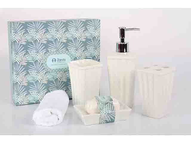 Set bagno 6 pezzi pb-111821