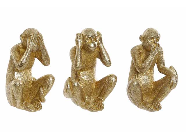 Figura scimmia 11x11x17cm rf-161175