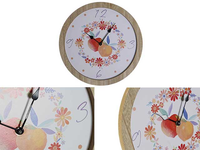 Linea natura orologio 30x30cm
