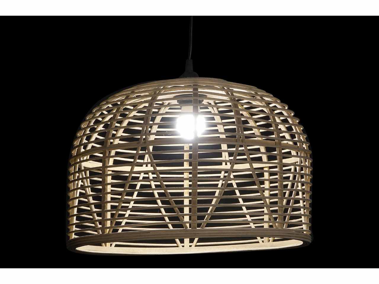 Lampadario bamboo 41x41x29 la-177902