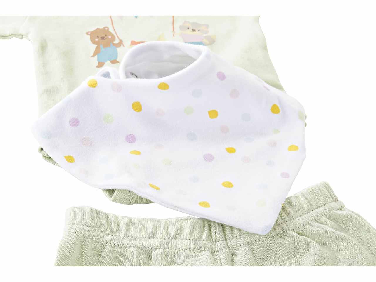 Set bebe' cotone 3 pezzi be-182681