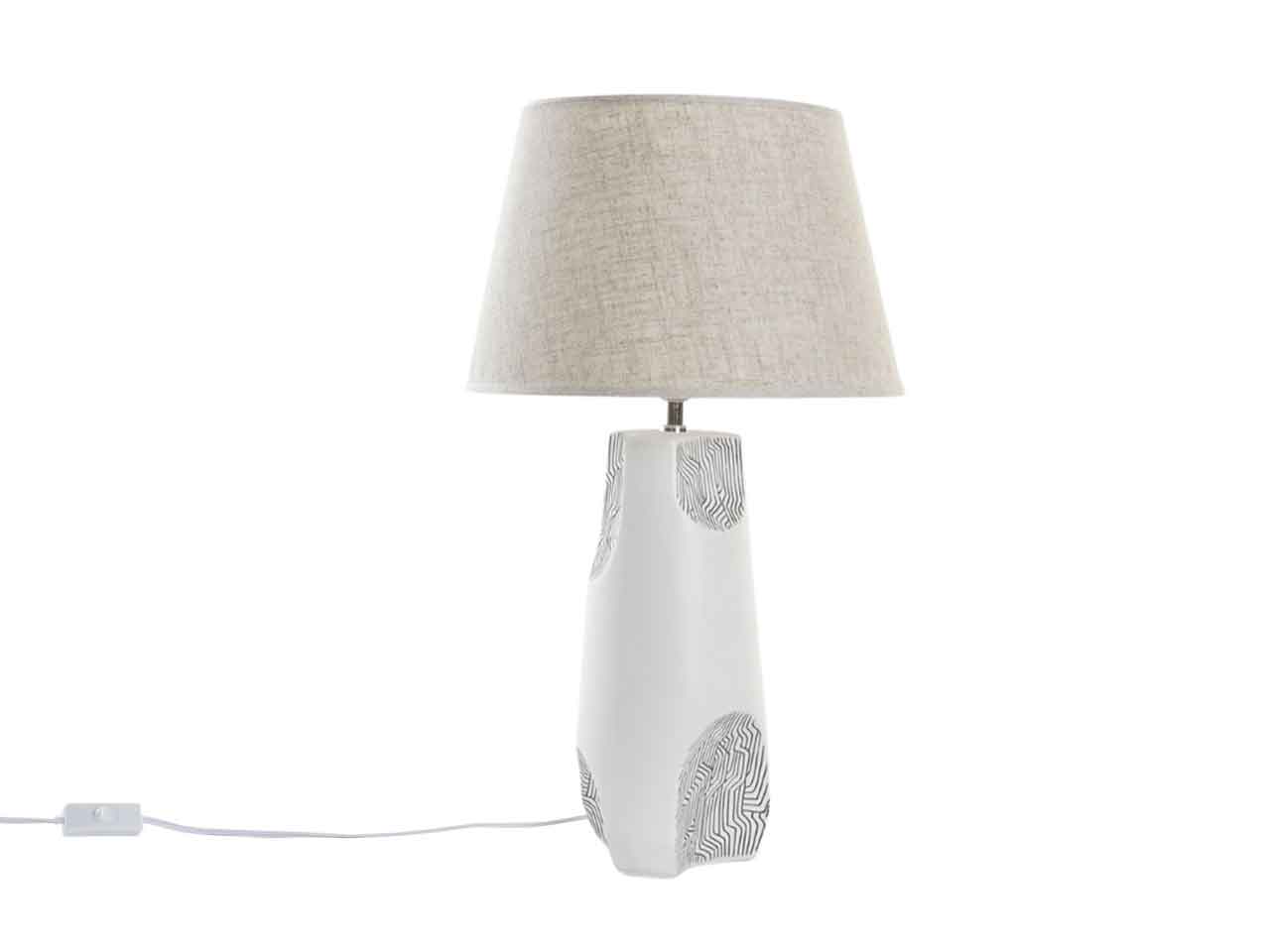 Lampada da tavolo 35x35x58 astratto ld-189623