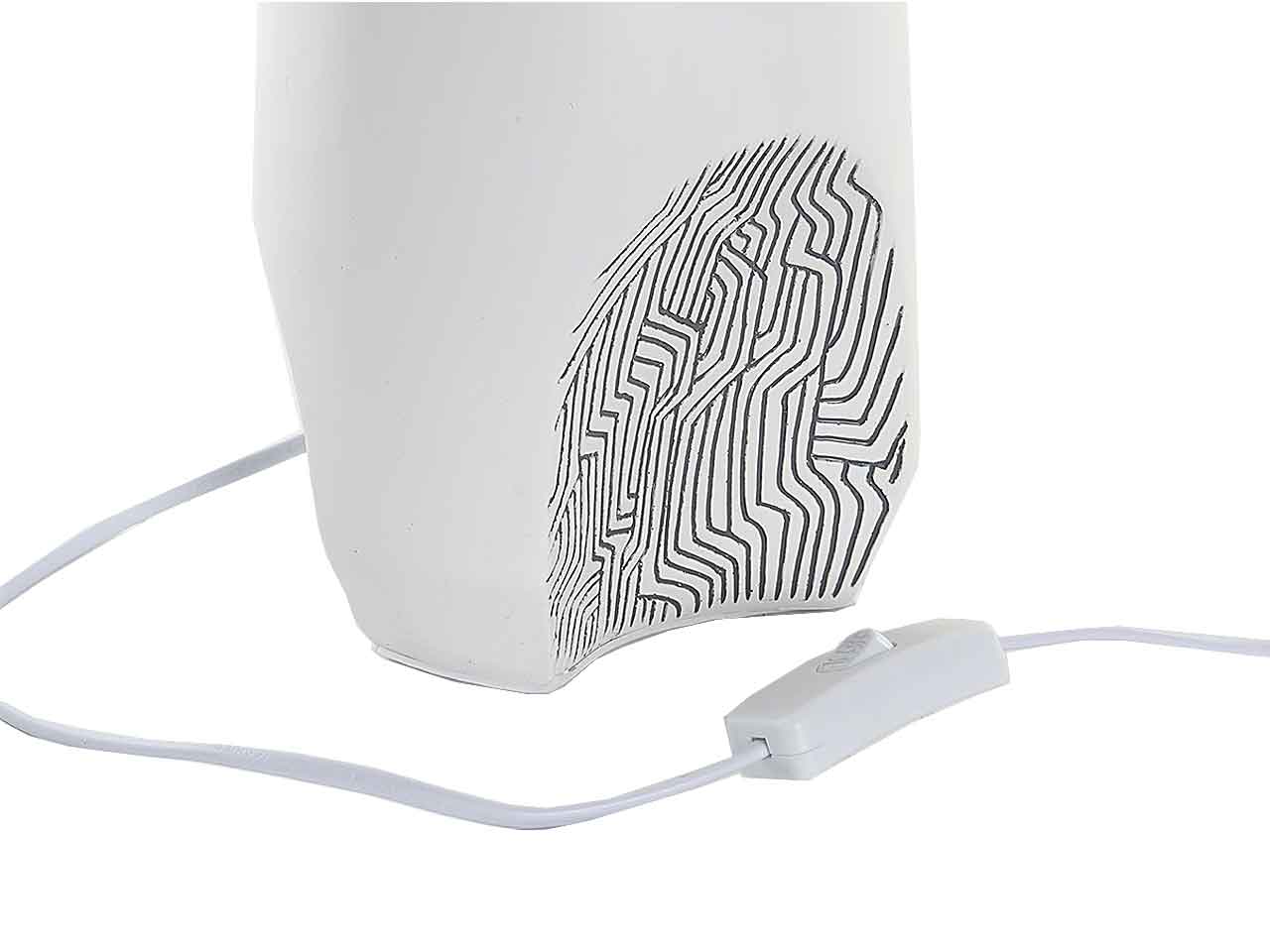 Lampada da tavolo 35x35x58 astratto ld-189623