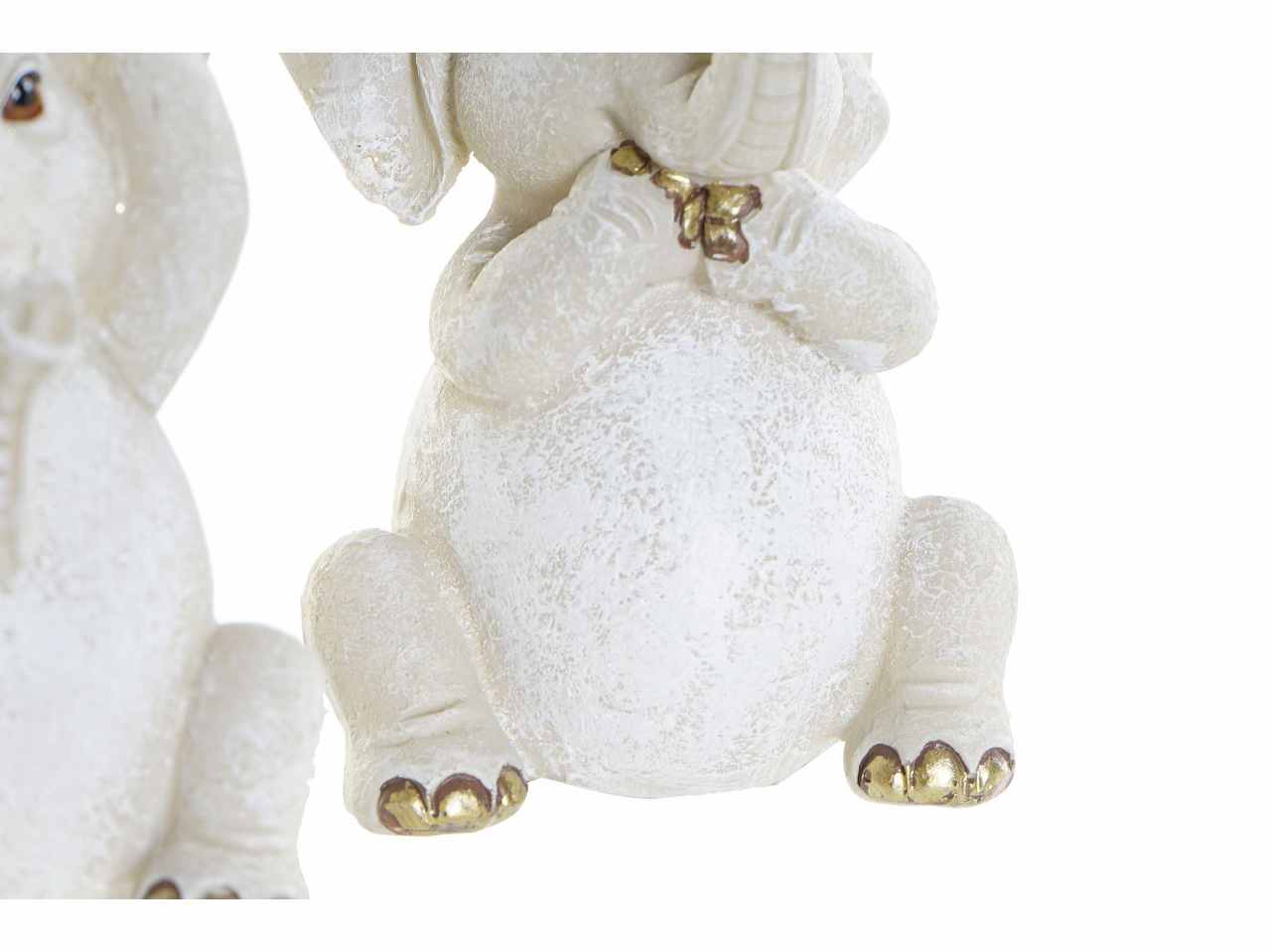 Figura resina 6,5x6,5x10 elefante 3 mod.