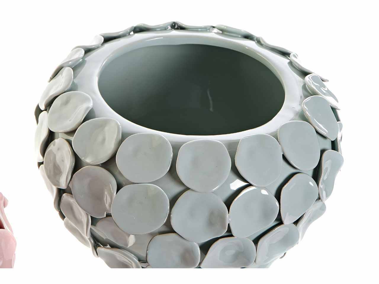 Vaso porcellana 24,5x24,5x17 jr-190490