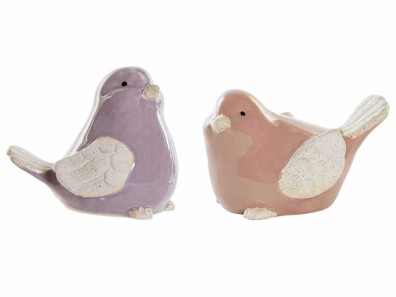 Uccello porcellana 14x10x9cm fd-191766