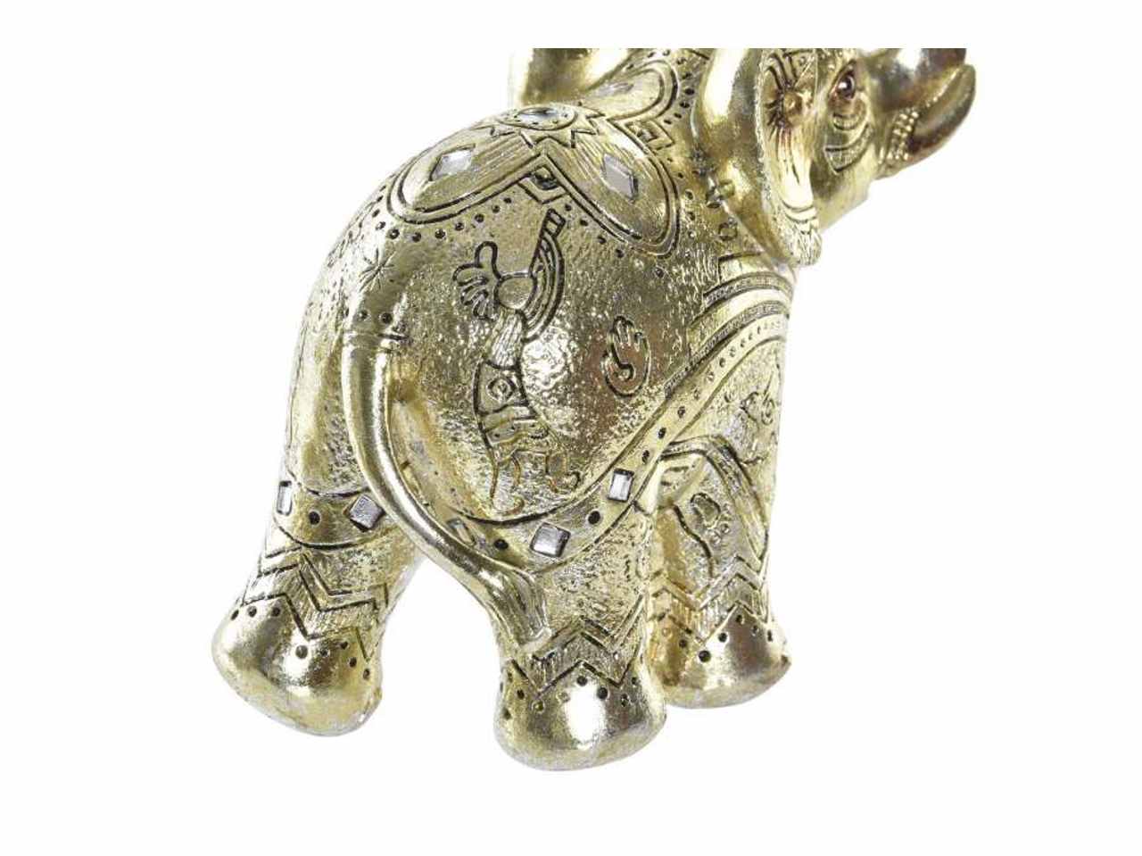 ELEFANTE 13X6X13cm colore oro