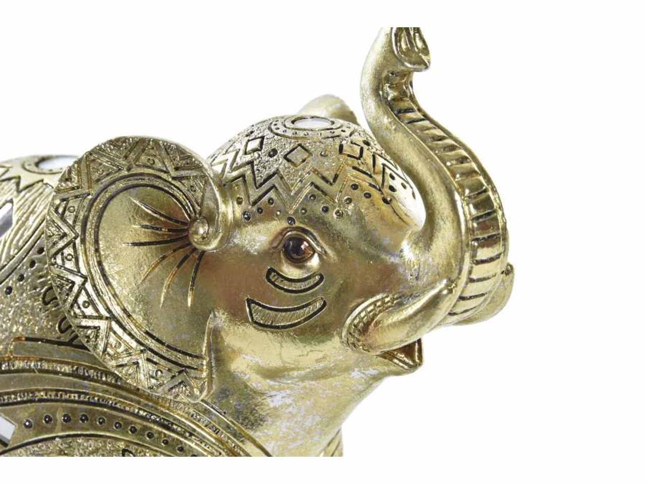 Elefante 19x8x18cm colore oro