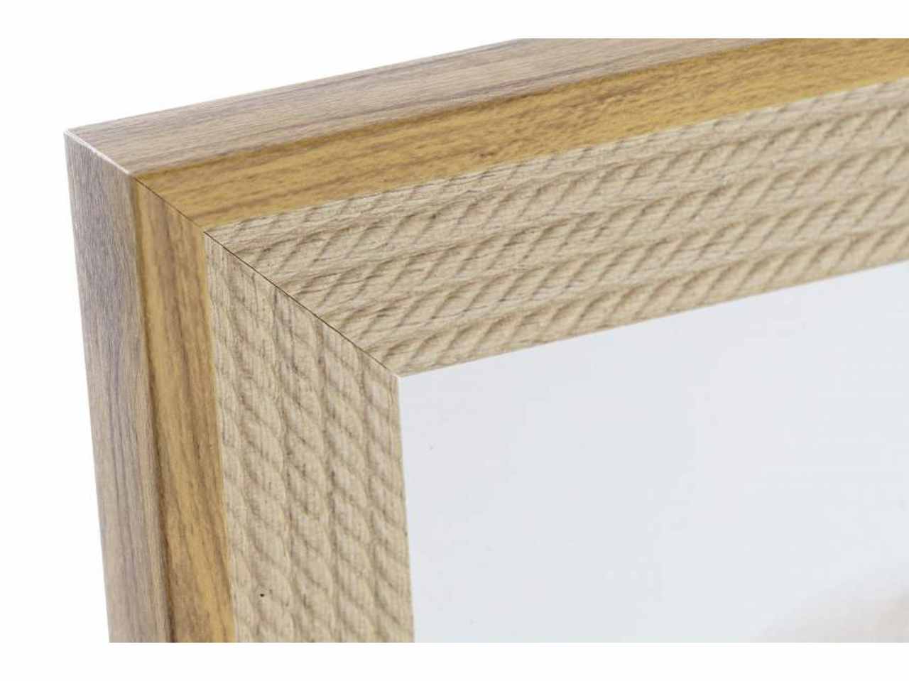 Cornice portafoto 20x25cm mdf 26,5x2x32cm naturale