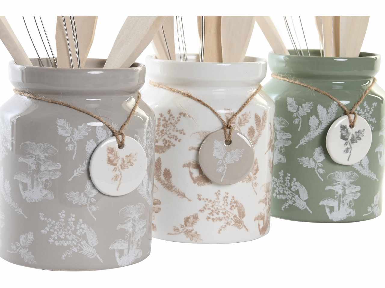 Porta utensili  set 5 pezzi dolomite 12x12x25 1 l,