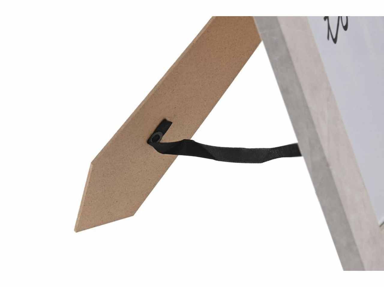 Cornice portafoto 20x25cm mdf cristallo 26x1,5x31cm 2 assortimenti