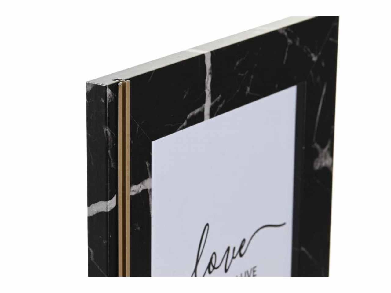 Cornice portafoto 15x20cm mdf metallo 20,8x1,5x25,8cm