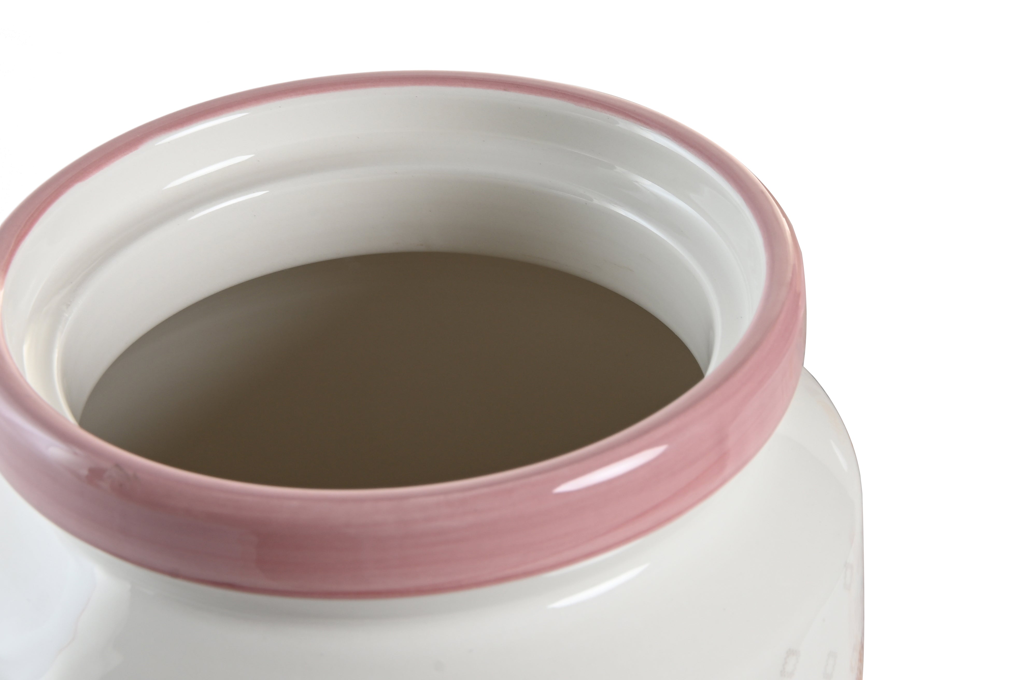 Barattolo dolomite 15,5x15,5x21cm 2,35l colore rosa