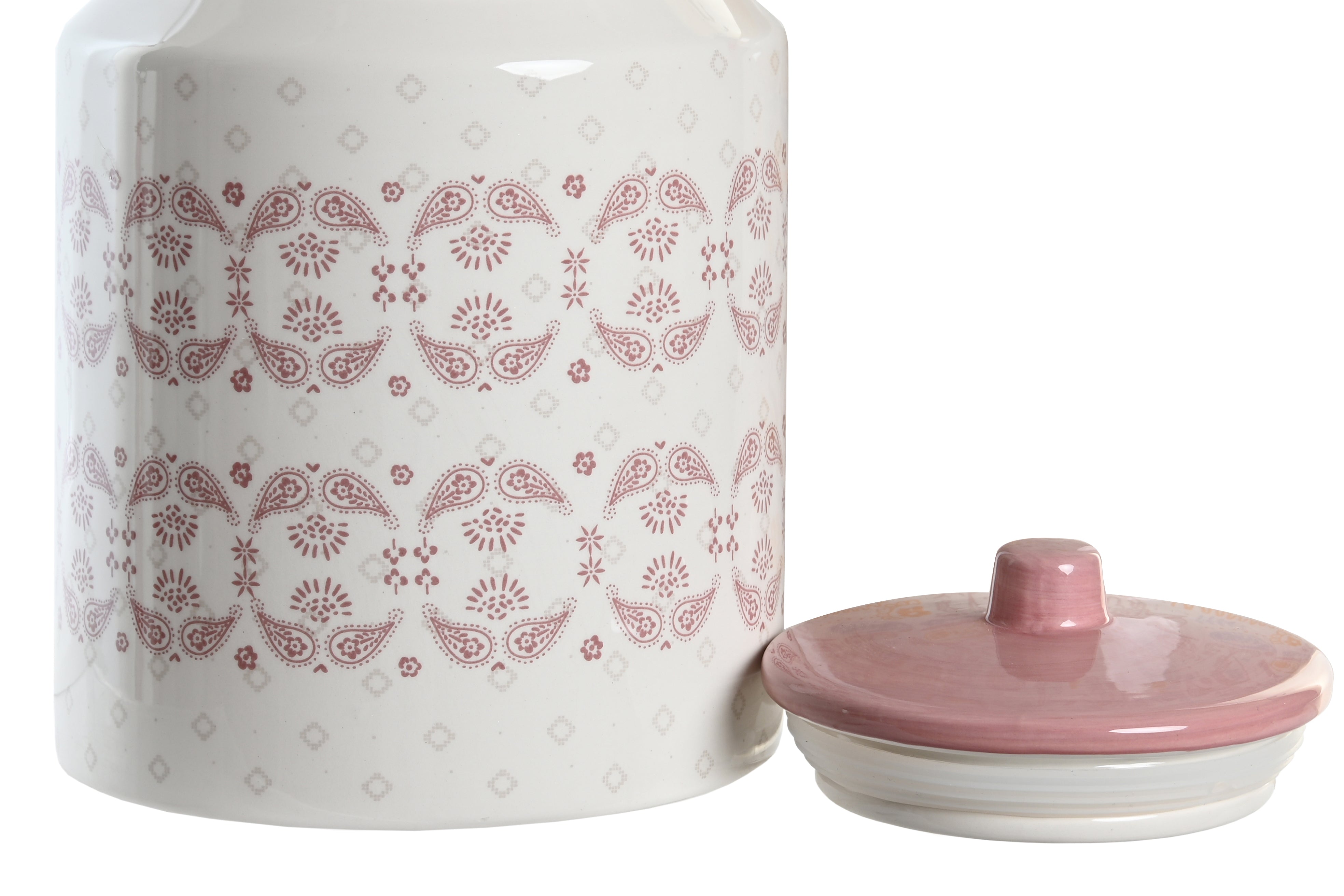 Barattolo dolomite 15,5x15,5x21cm 2,35l colore rosa