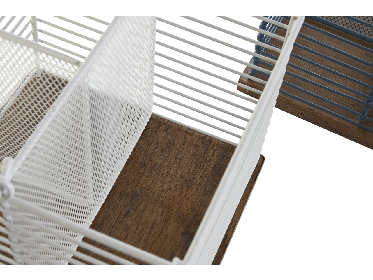 Portaposate in metallo rubberwood misura 18x18x15cm in 2 modelli assortiti