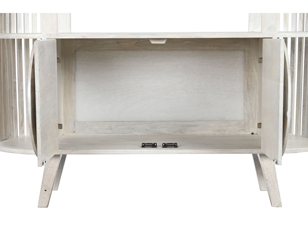 Libreria mango misura 116x40x160cm colore bianco
