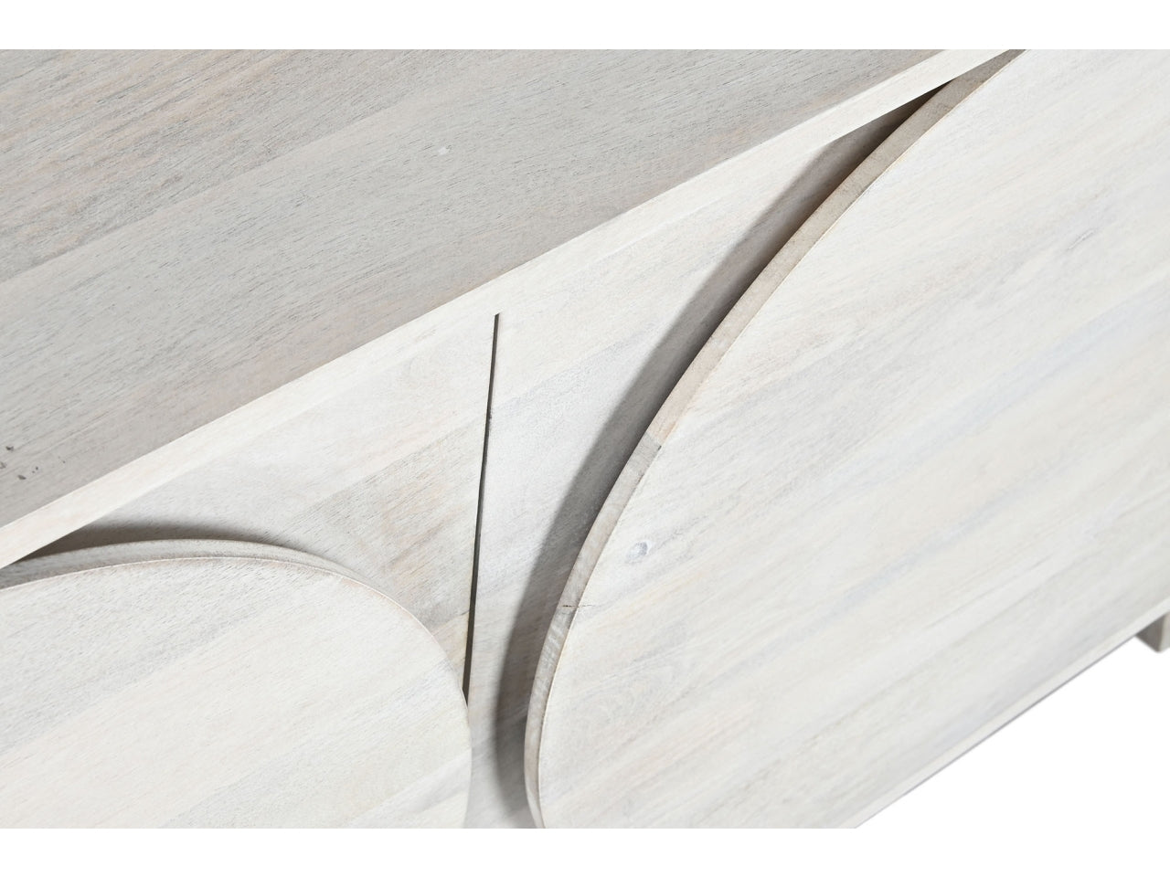 Buffet mango misura 150x40x65cm colore bianco