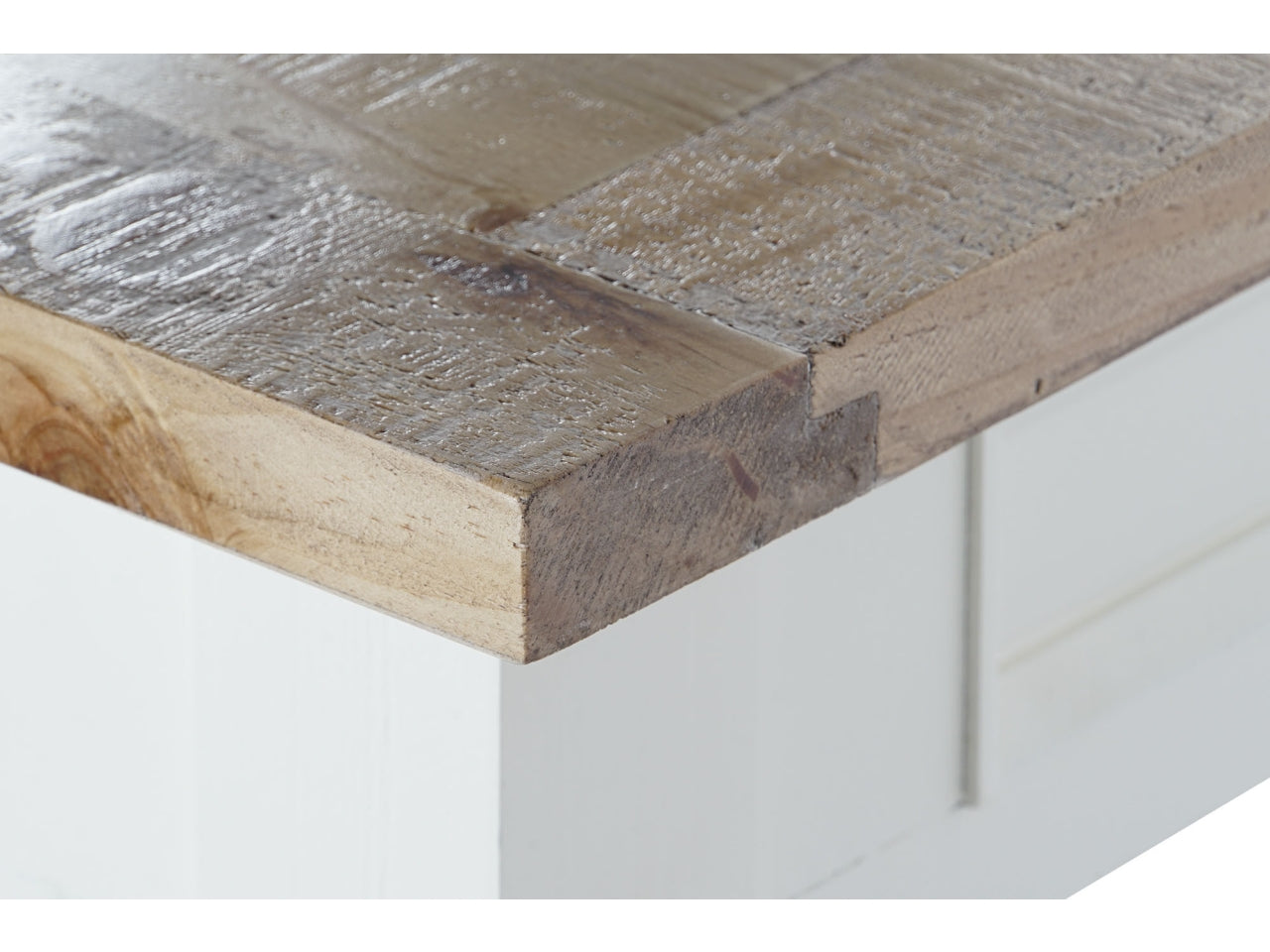 Tavolo in paulownia misura 160x80x79cm colore beige