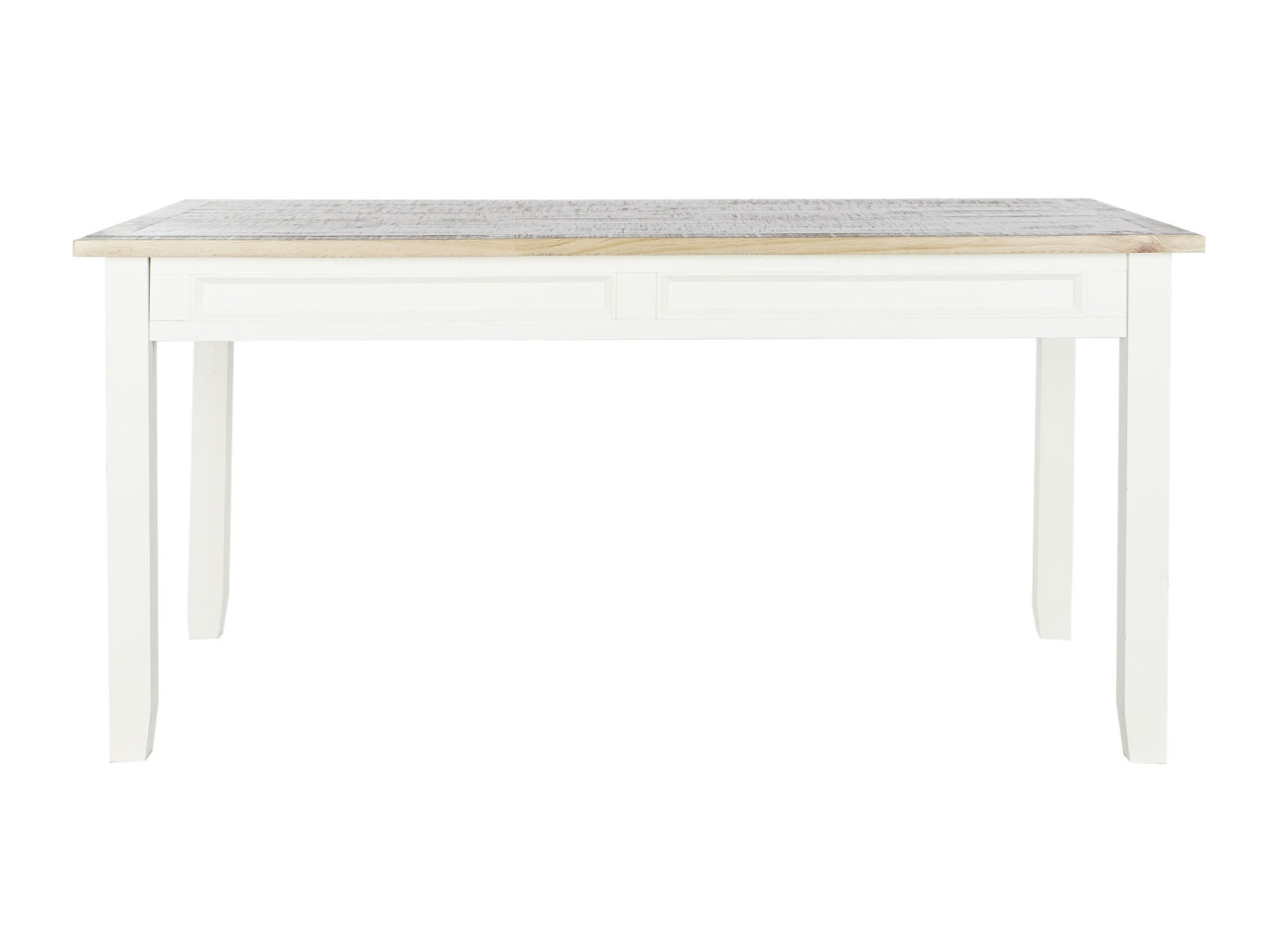 Tavolo in paulownia misura 160x80x79cm colore beige