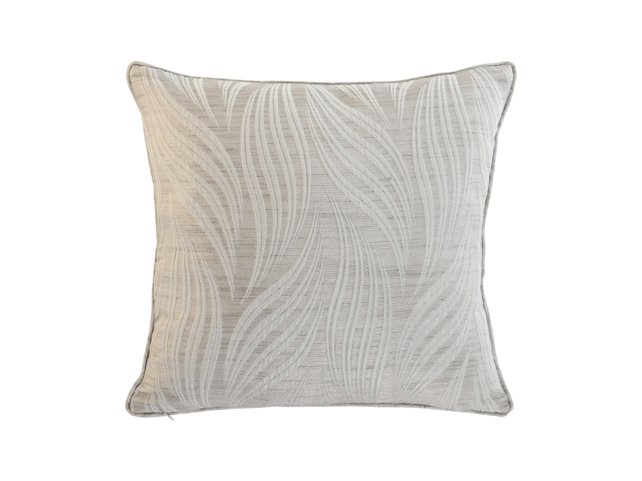 Cuscino in poliestere misura 45x45cm colore beige