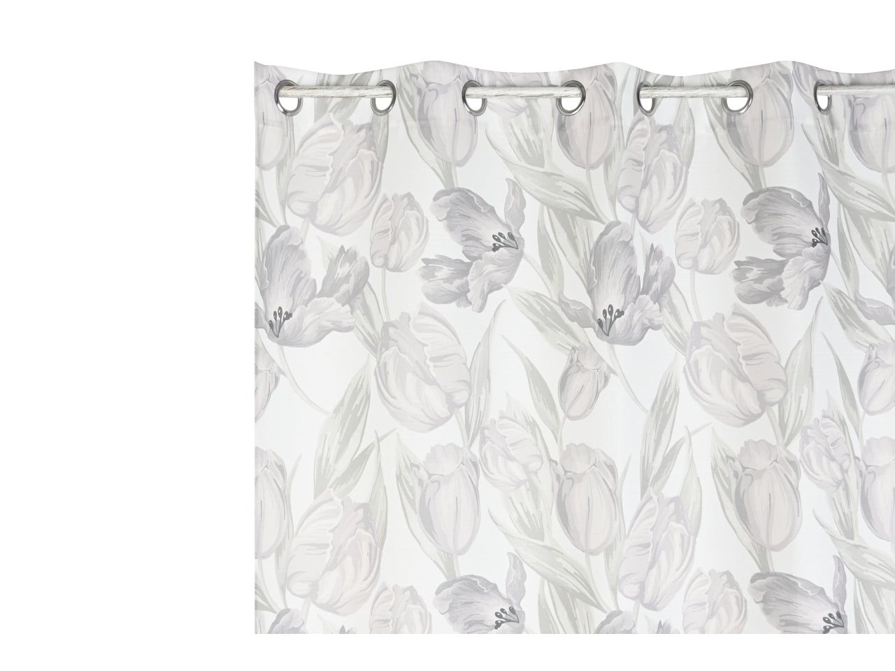 Tenda in poliestere misura 140x260cm tulipani stampato