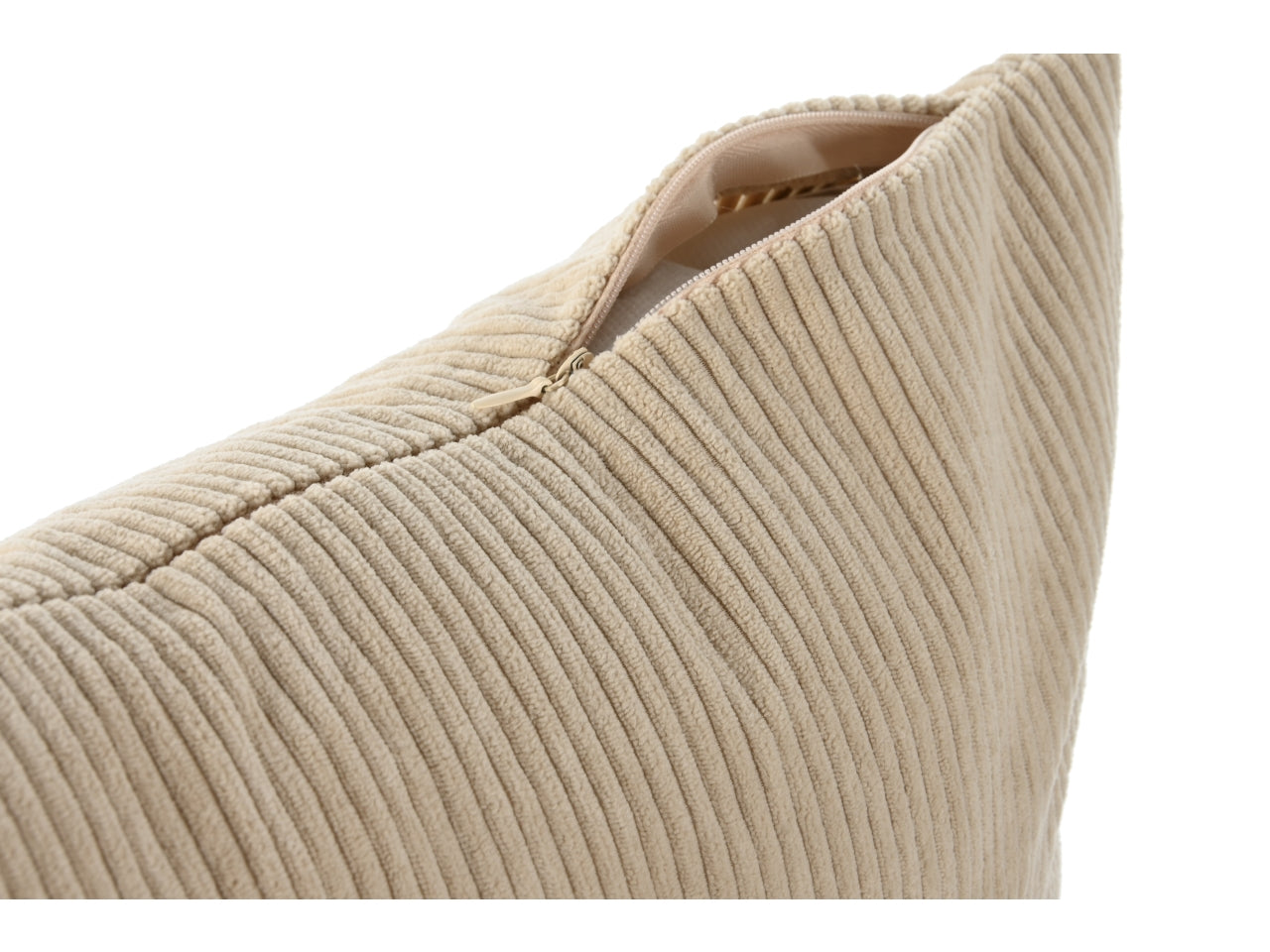 Cuscino in poliestere misura 45x15x45cm colore beige