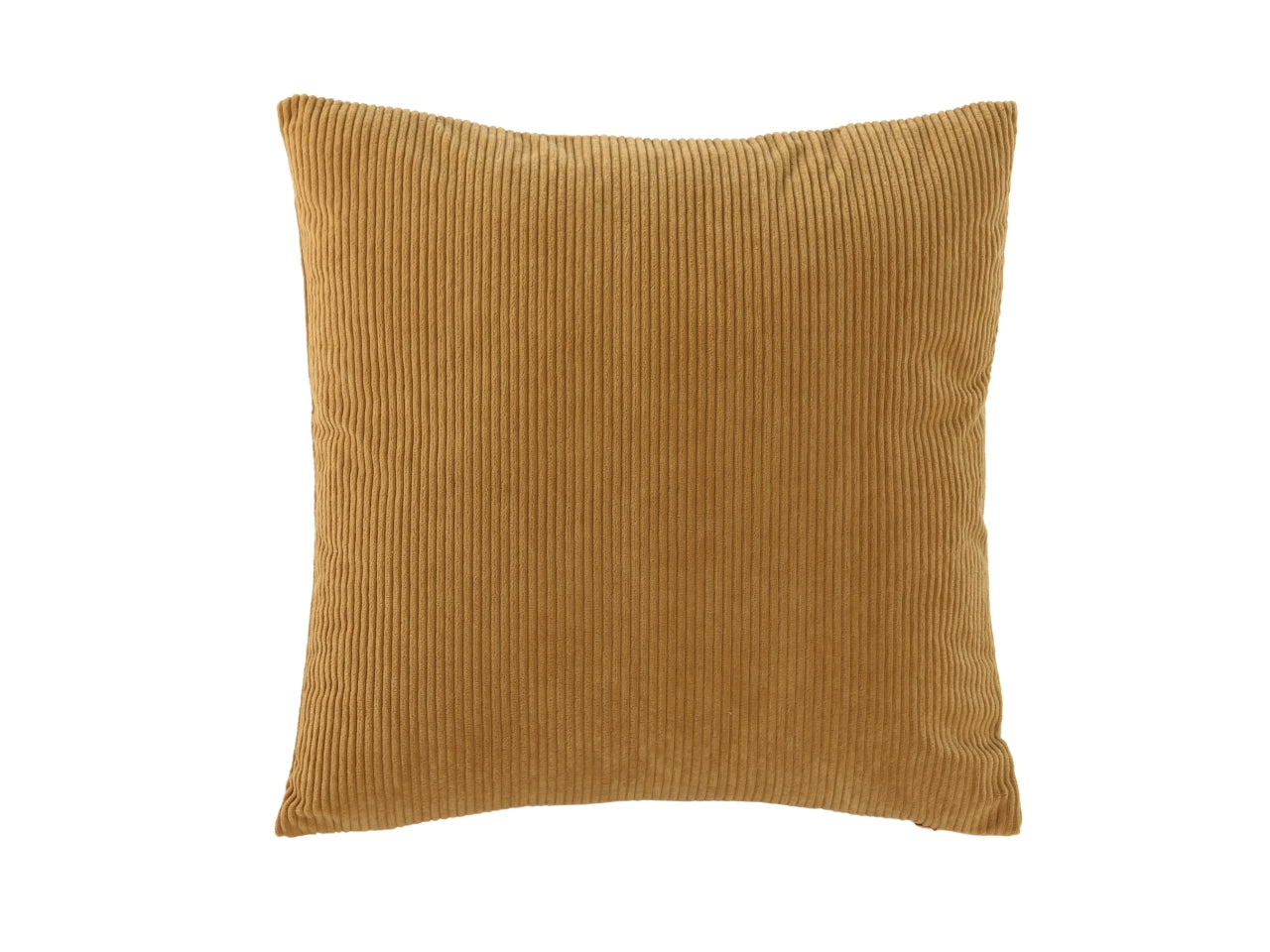 Cuscino in poliestere misura 45x15x45cm colore senape