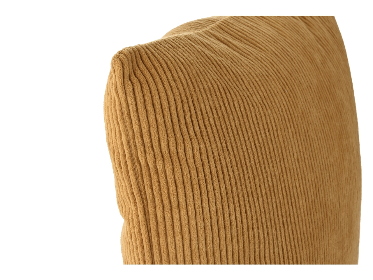 Cuscino in poliestere misura 45x15x45cm colore senape