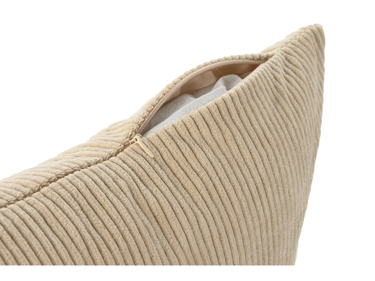 Cuscino in poliestere misura 50x15x30cm colore beige
