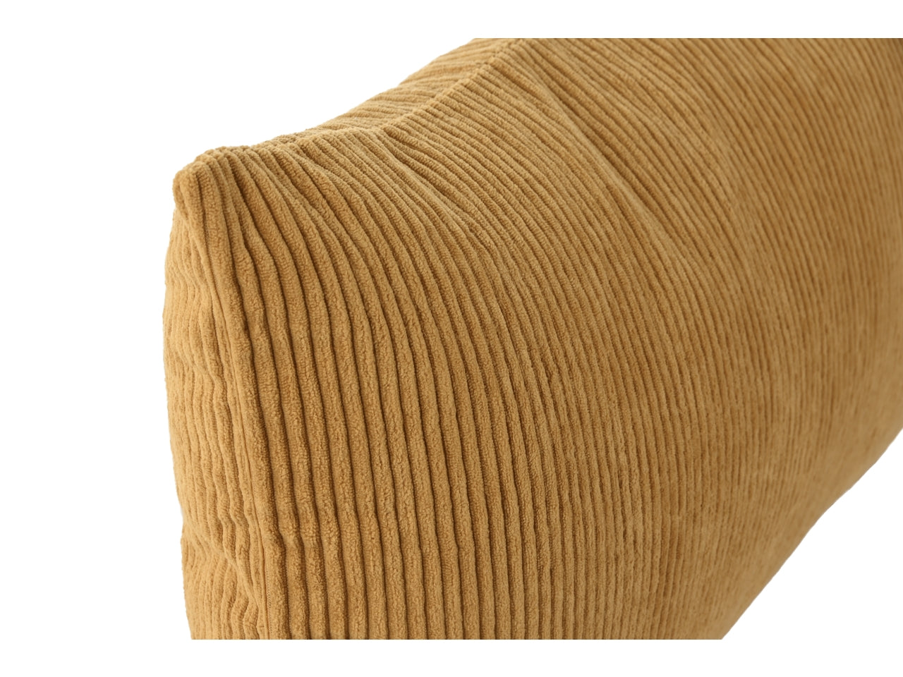 Cuscino in poliestere misura 50x15x30cm colore senape