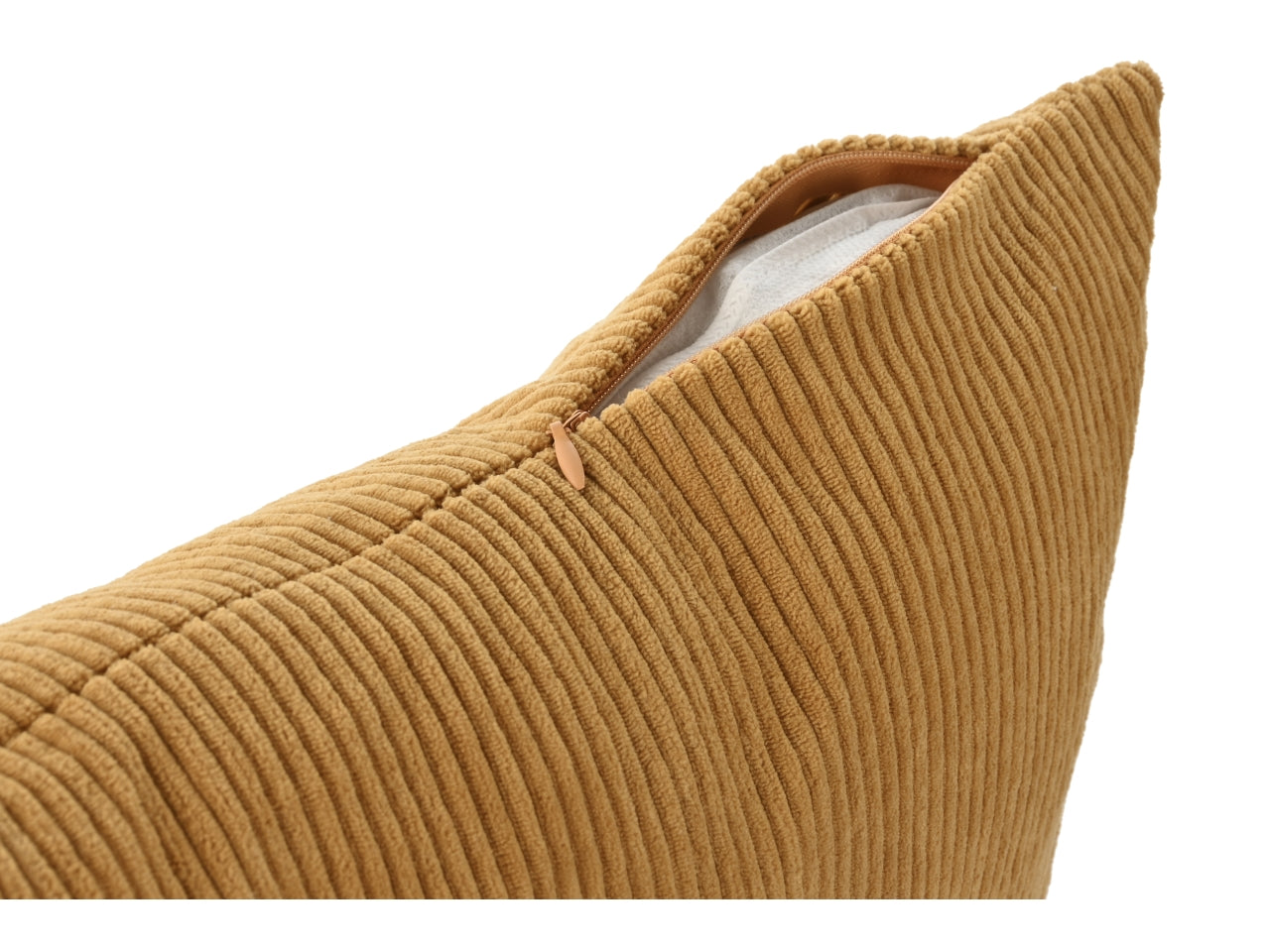 Cuscino in poliestere misura 50x15x30cm colore senape