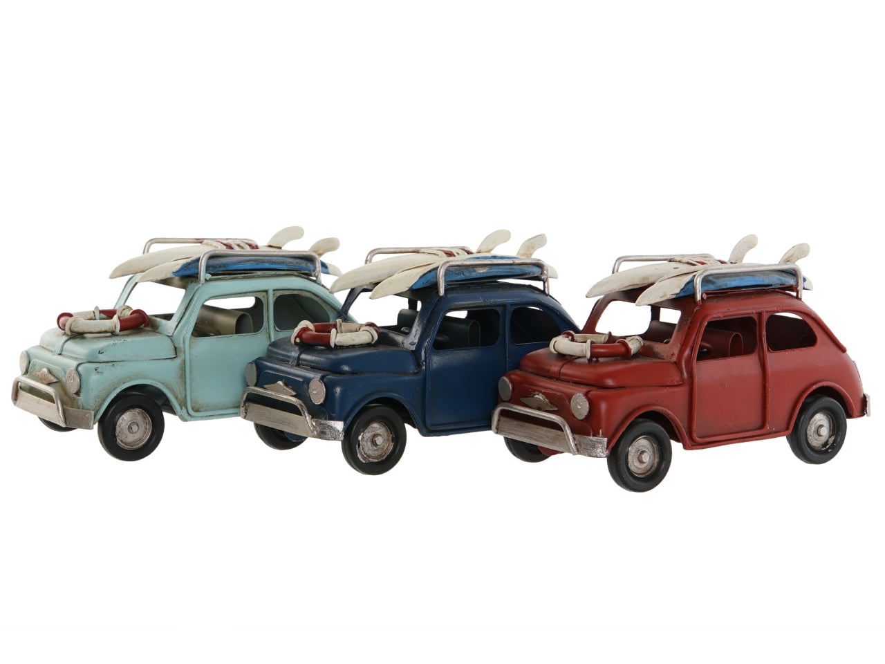 Auto decorazione in metallo 11x5x5,5 3