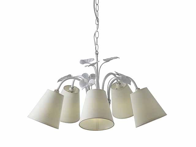 Lampada bianco metallo 46x46x88cm 61762