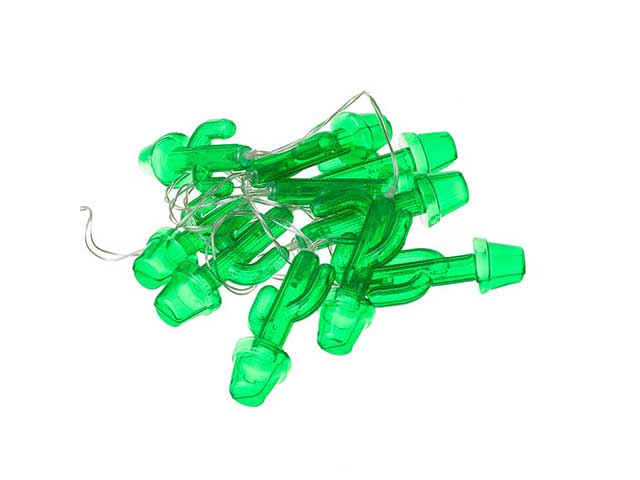 Ghirlanda 10 luci led cactus 165cm 1251