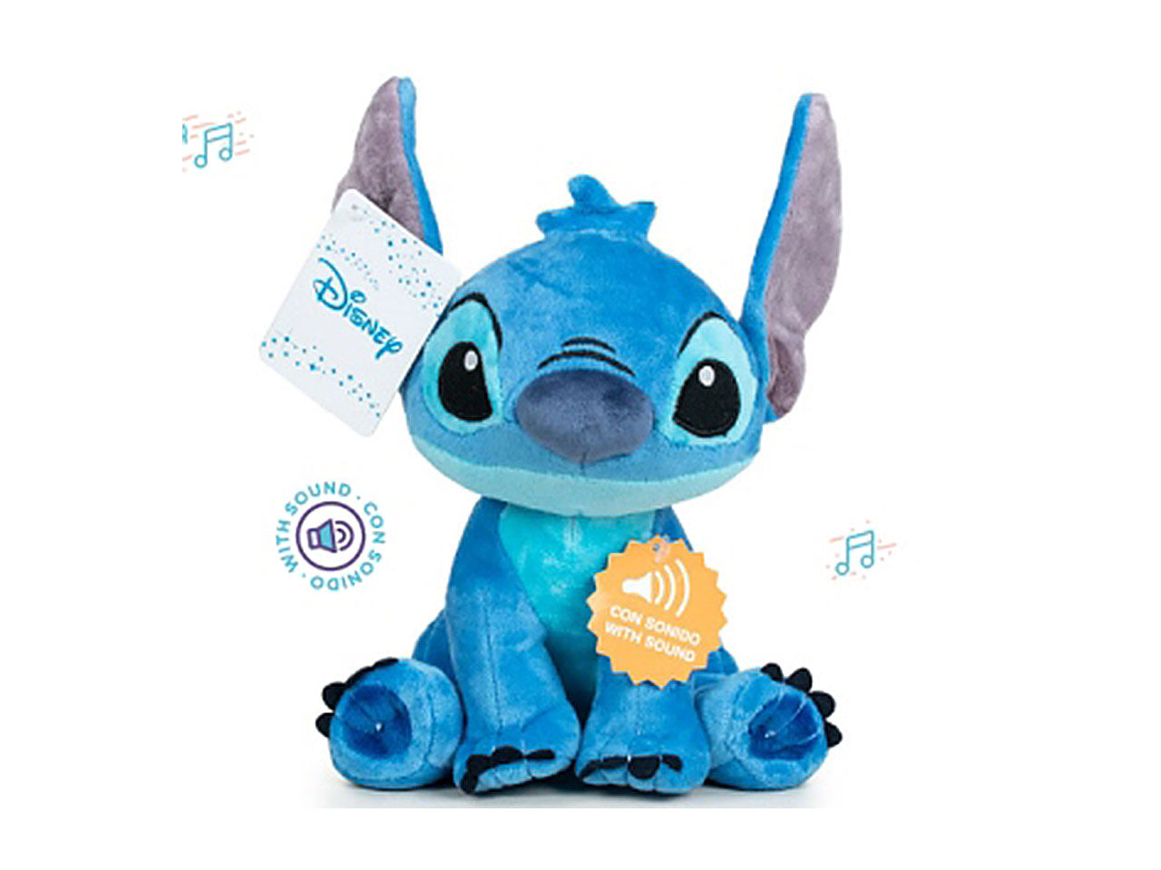 Peluche stitch 20cm c/suono 760019988