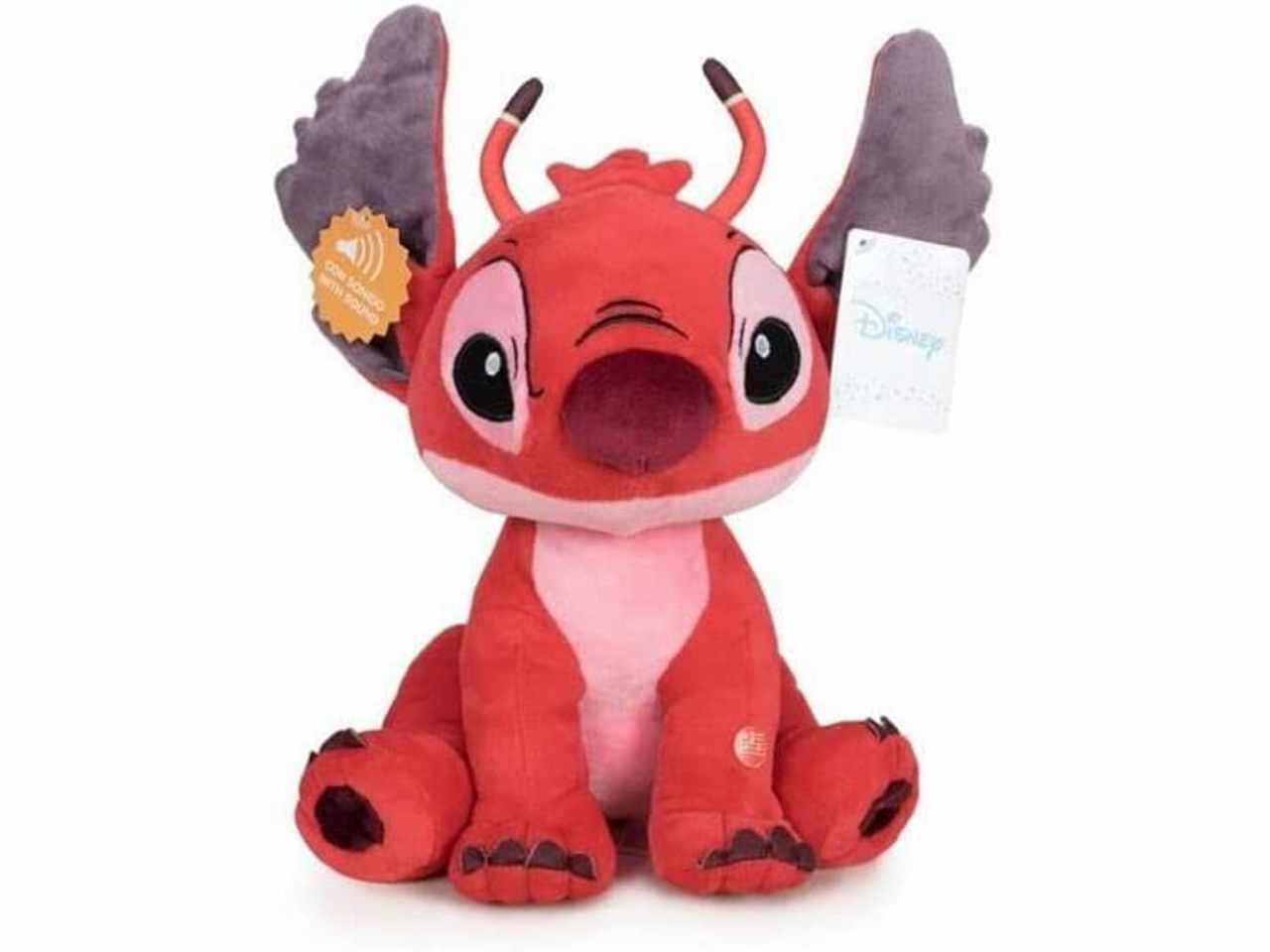 Peluche di leroy stitch colore rosso misura 60cm