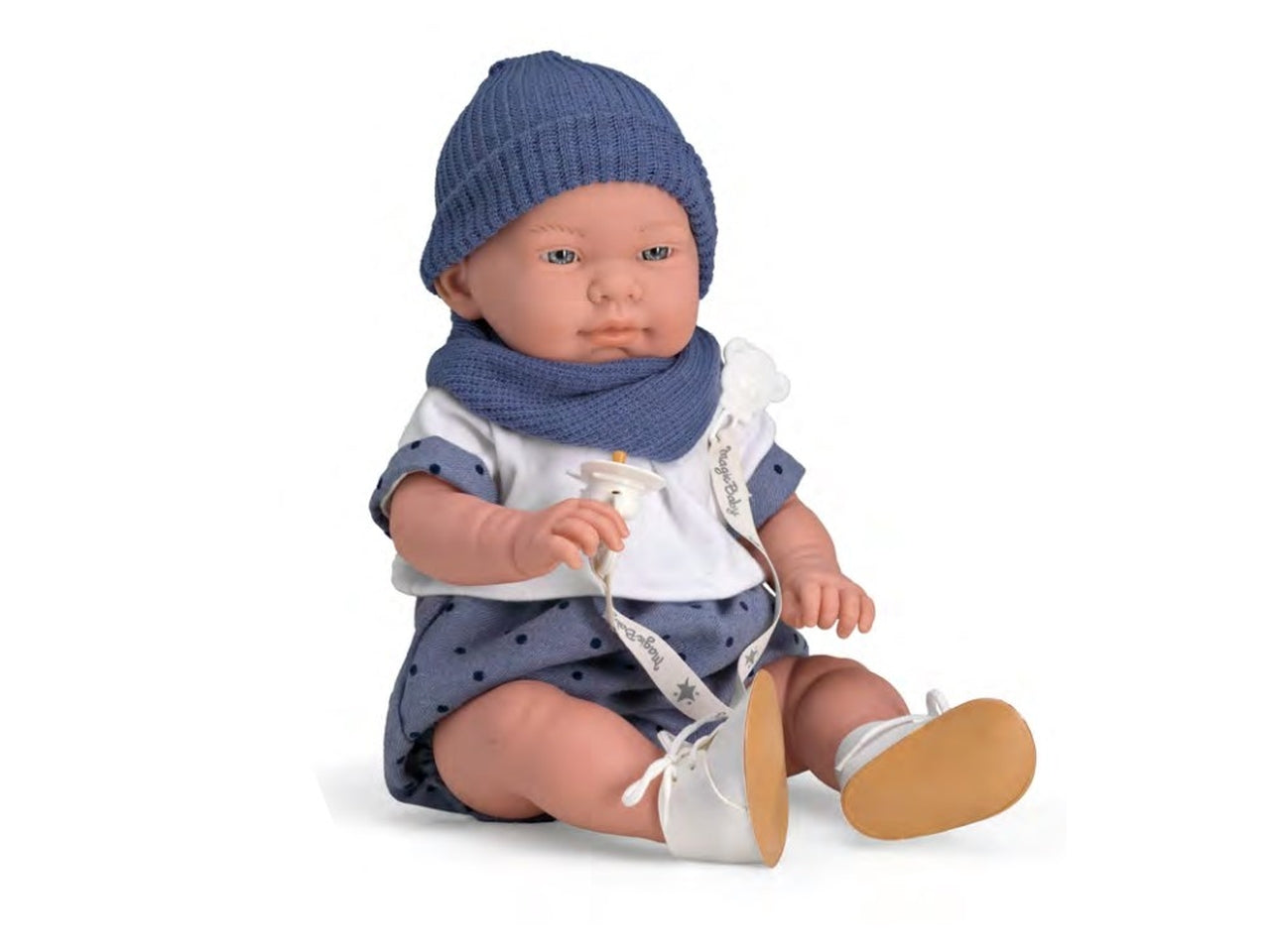 Bambola mario con cappellino blu 47cm