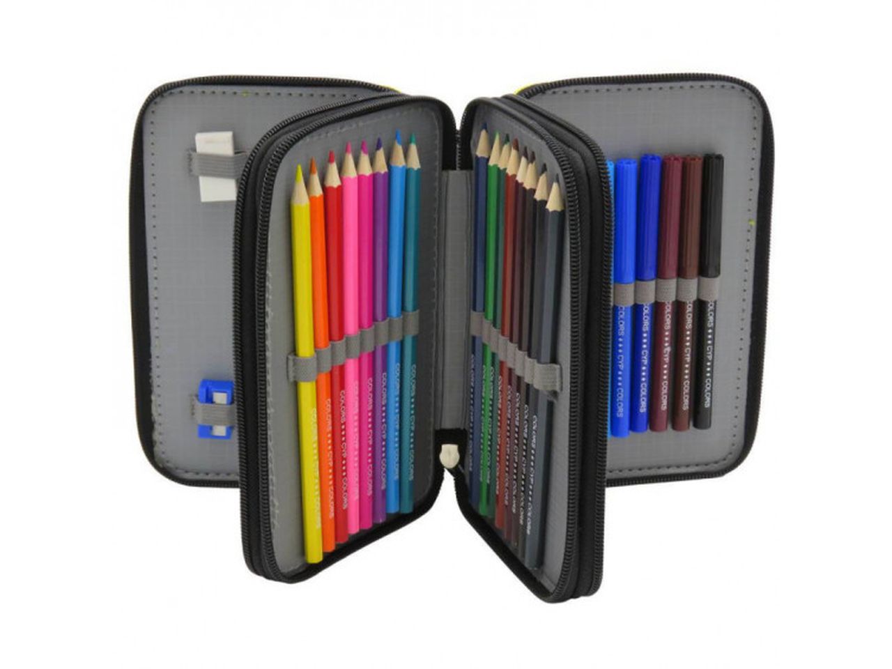 Astuccio 3 zip pokemon premium