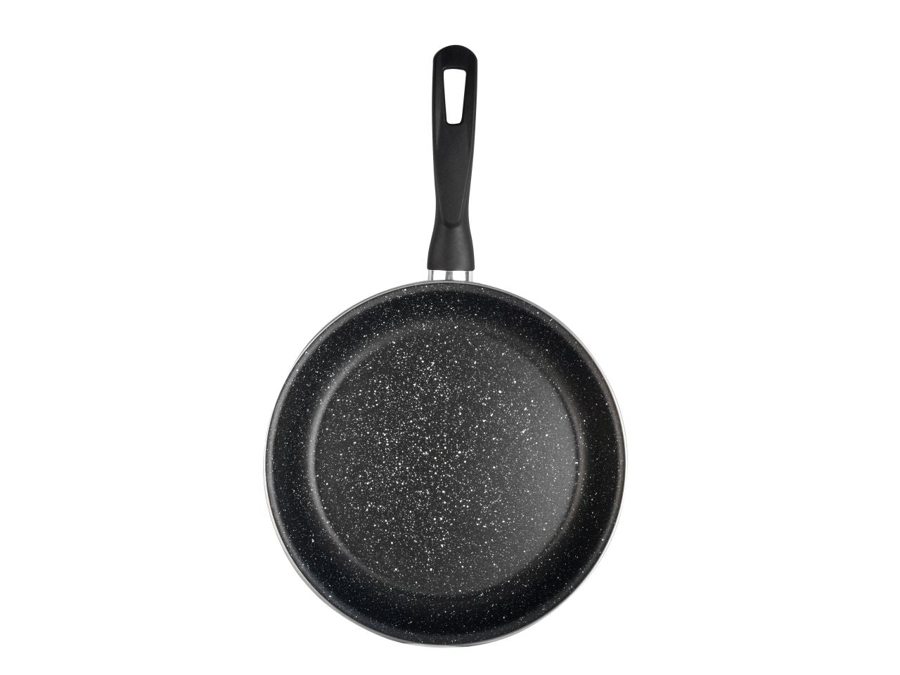 Padella d20xh4cm in acciaio smaltato pietra antiaderente rinforzata a due strati anche per induzione lavabile in lavastoviglie