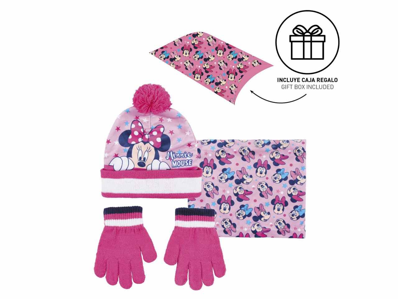 Minnie cappello+scaldacollo+guanti 2200007937
