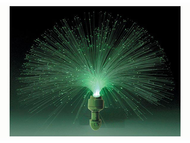 Night light fibre ottiche verde 049338