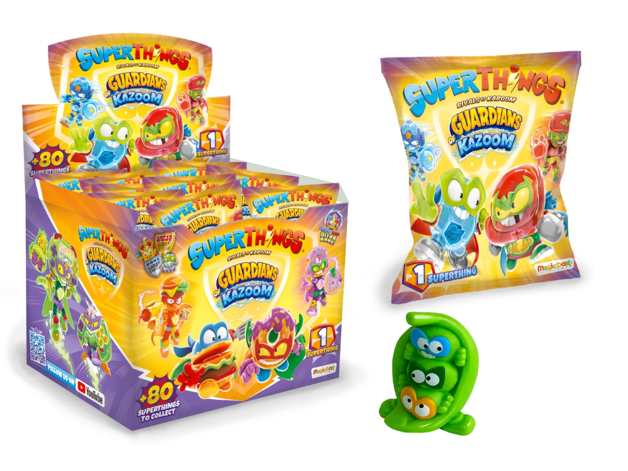 Superthings guardian of kazoom set da 2 personaggi